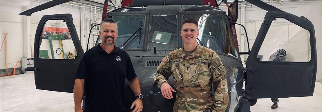 Operations Director Bill Hazlett Attends CO National Guard Bosslift