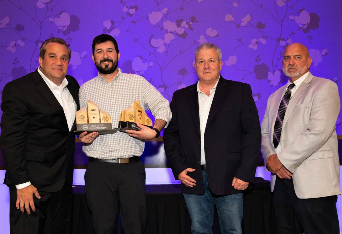 U.S. Engineering Receives Two Outstanding Mechanical Installation Awards