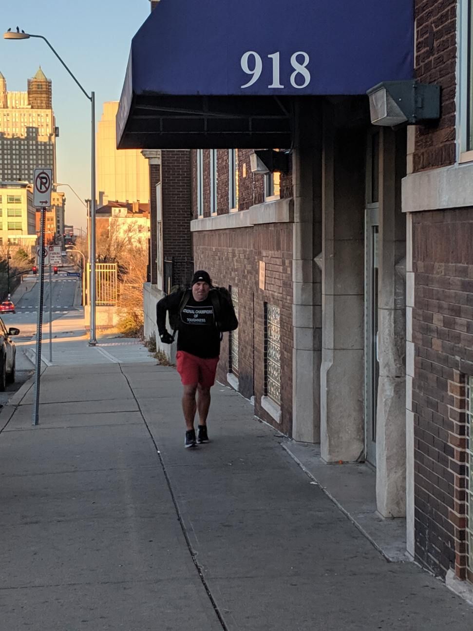 Service President Clay Daniels Completes 20-mile Ruck for reStart
