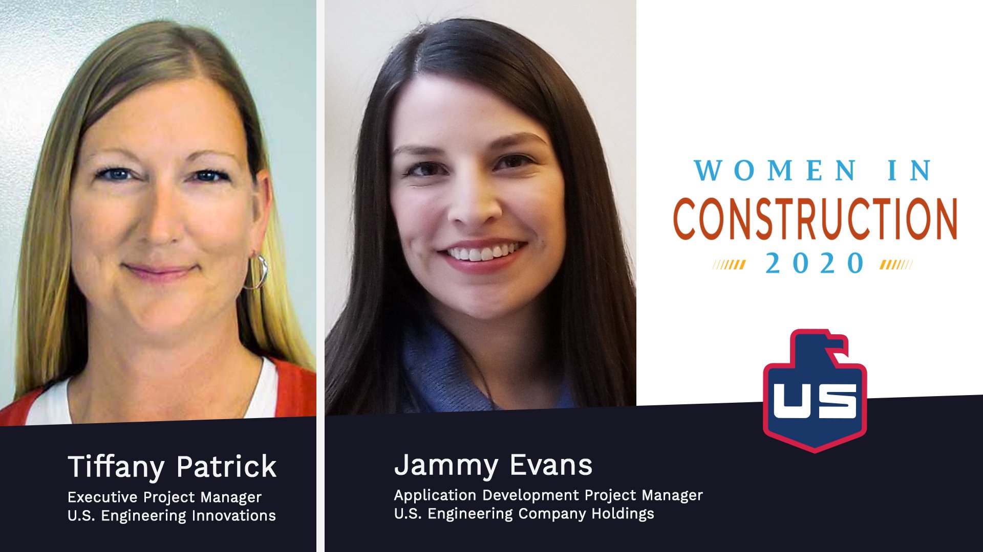 2020 Women in Construction Award Winners: Jammy Evans & Tiffany Patrick